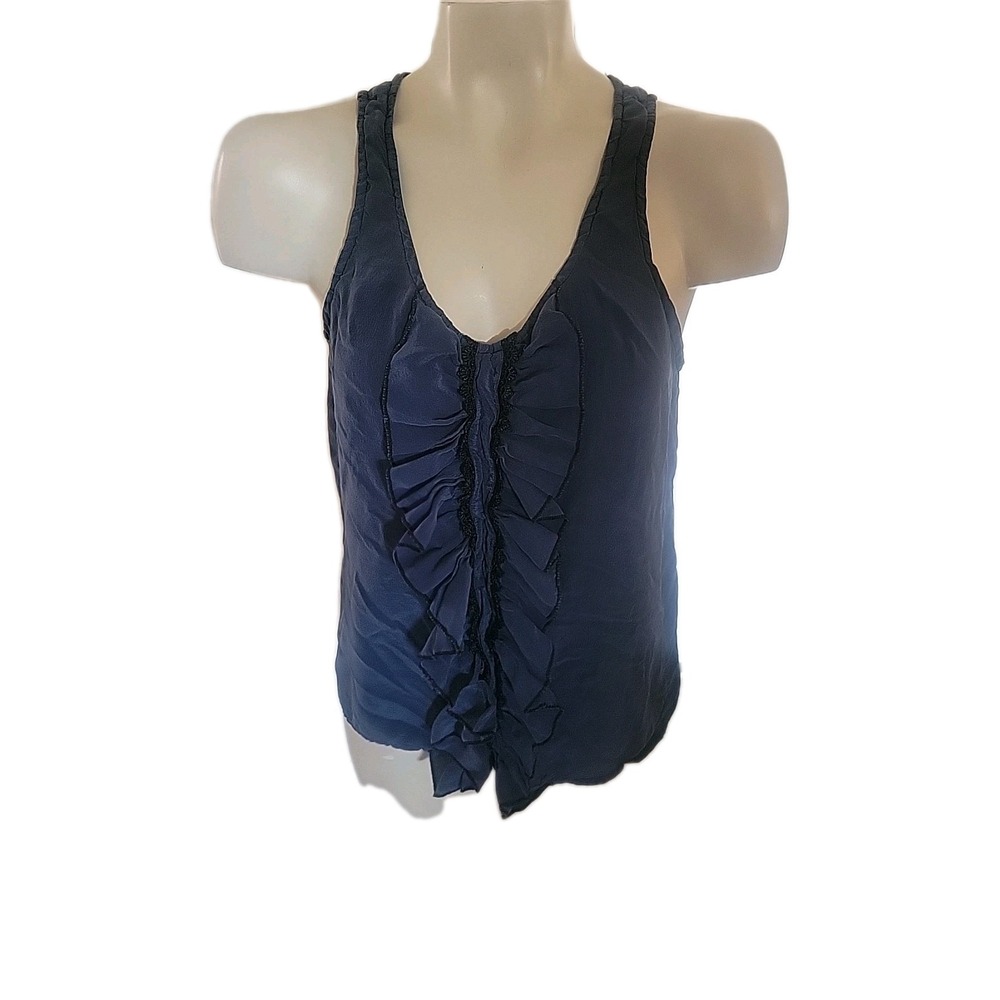 MADEMOISELLE PIMPANTE‎ Silk Blue Ruffled